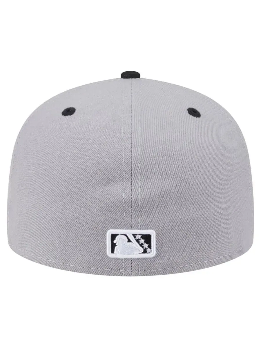New Era Мужская серая кепка Portland Sea Dogs из аутентичной коллекции 59FIFTY — изображение 2 из 4, серый