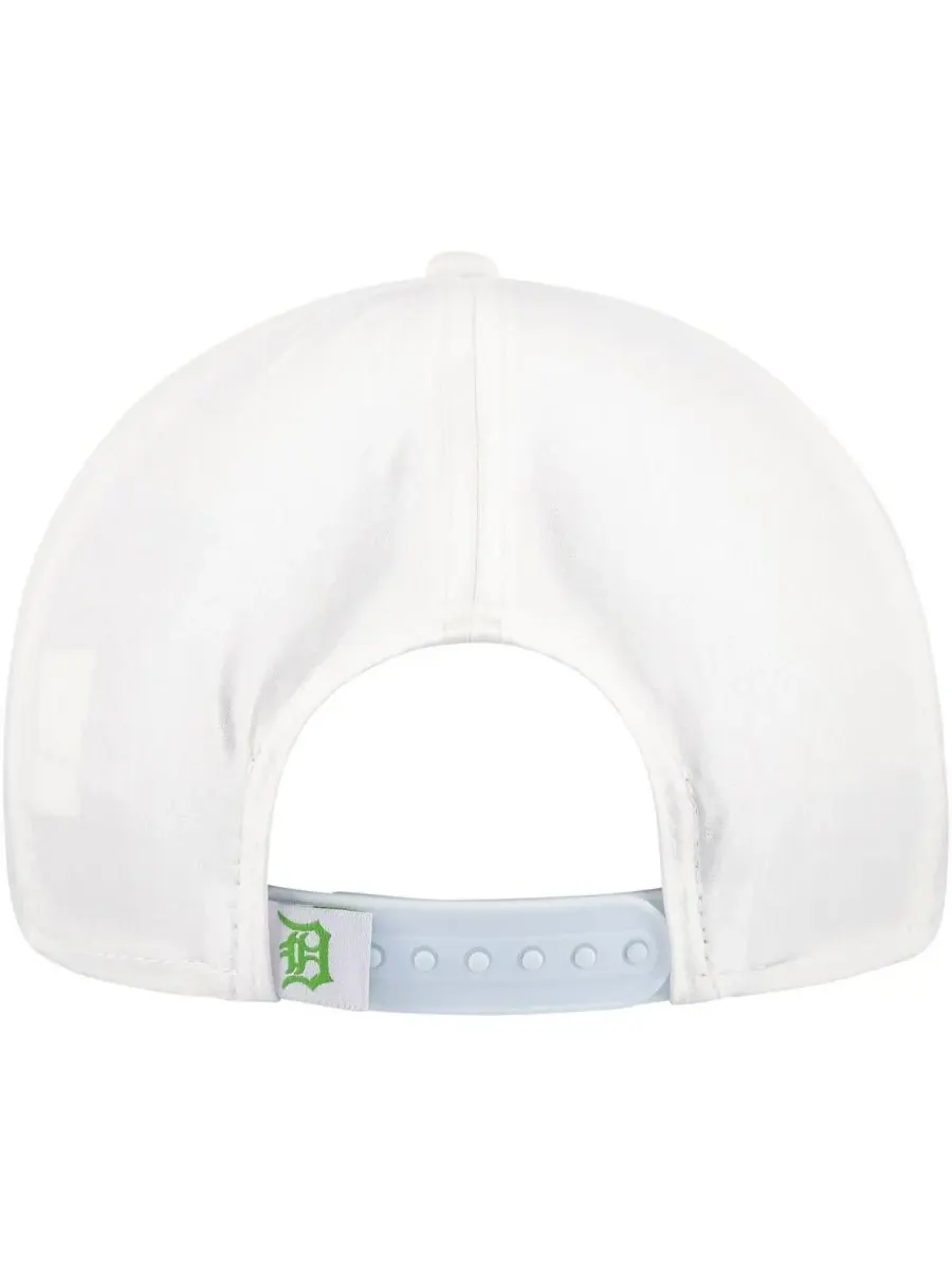 New Era Мужская белая бейсболка Detroit Tigers Spring Spectrum Golfer Snapback — изображение 4 из 4, белый