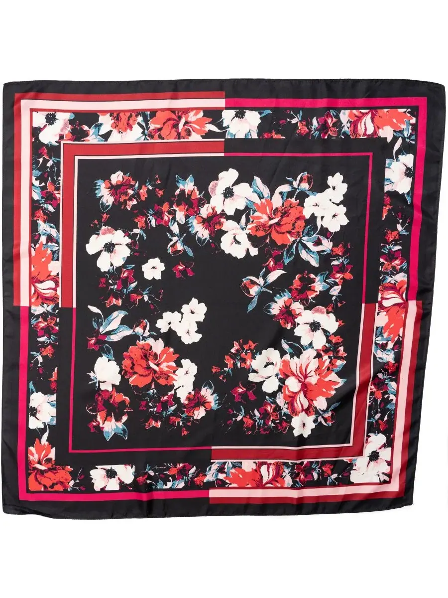 Платок квадратный с каймой Posy Border Vince Camuto