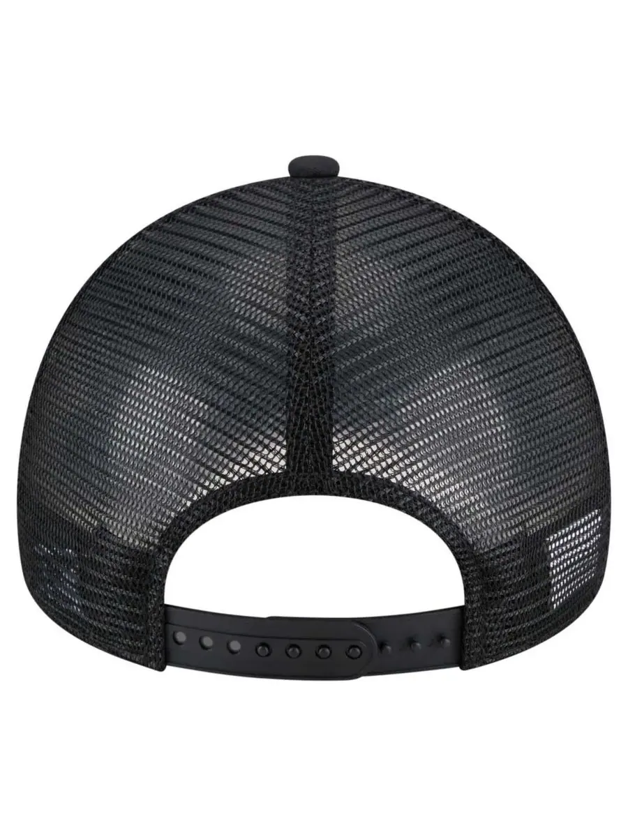 New Era Мужская черная регулируемая кепка-тракер San Francisco Giants 9FORTY A-Frame — изображение 3 из 5, черный