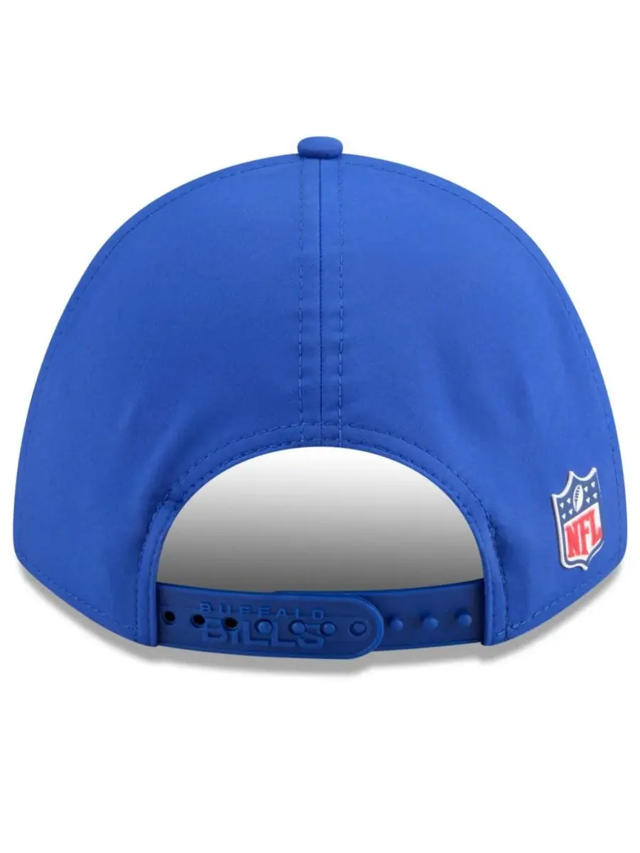 Мужская бейсболка Royal Buffalo Bills 2025 Sideline Throwback M-Crown 9FORTY с регулируемой — изображение 2 из 5, королевский