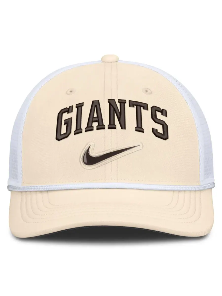 Кепка Nike Rise Dri-FIT Trucker — изображение 2 из 4, натуральный белый