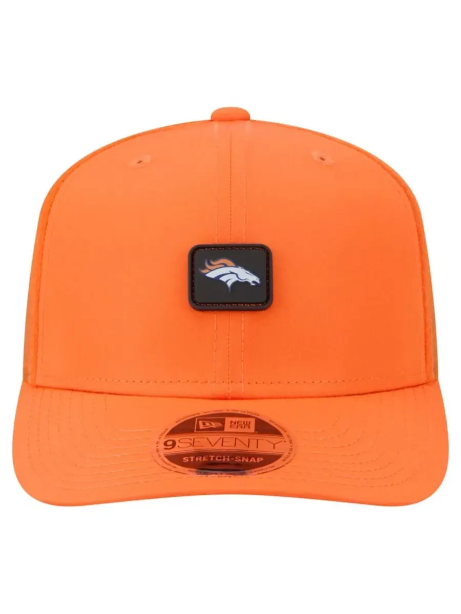 Бейсболка New Era 9SEVENTY с вышитым логотипом Denver Broncos — изображение 2 из 5, оранжевый