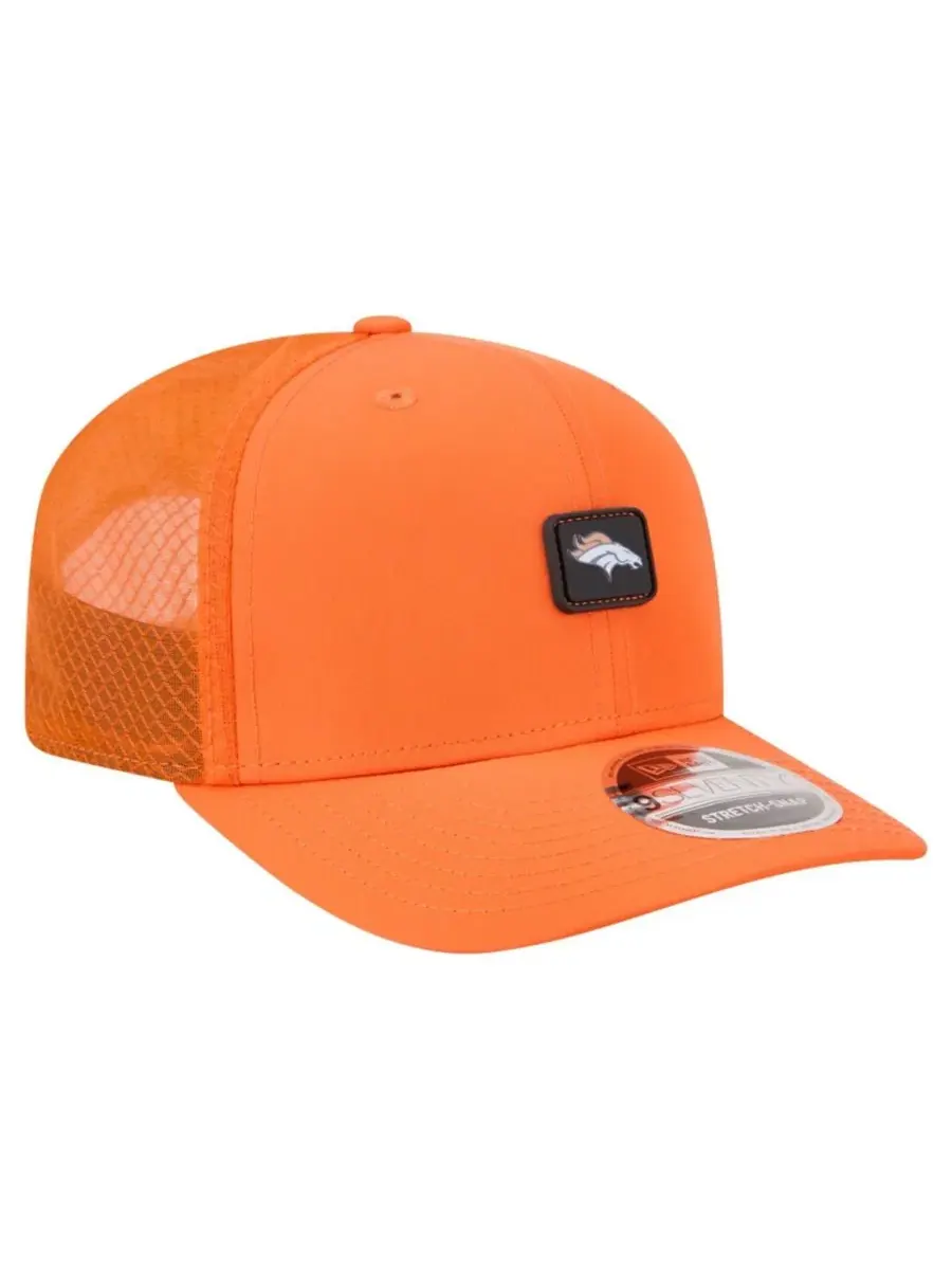 Бейсболка New Era 9SEVENTY с вышитым логотипом Denver Broncos — изображение 3 из 5, оранжевый