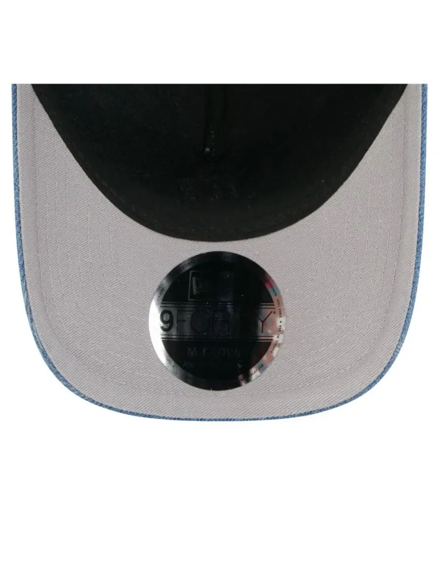 Кепка New Era 9FORTY A-Frame с вышивкой, деним New Era — изображение 5 из 5, джинсовый синий