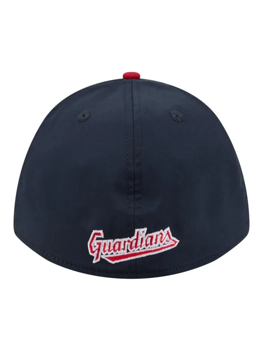 Кепка New Era с принтом Cleveland Guardians — изображение 2 из 5, темно-синий красный