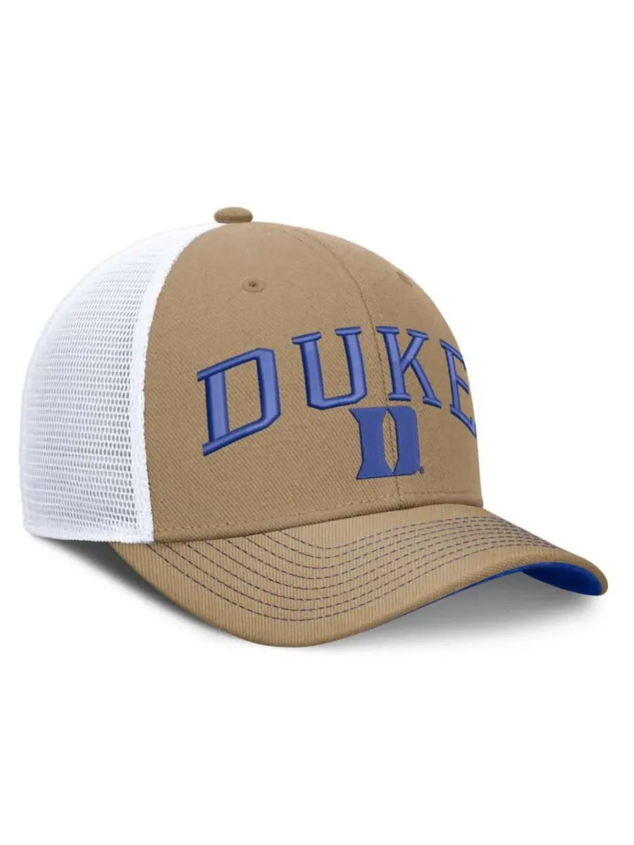 Кепка-тракер с вышивкой Duke Blue Devils Nike — изображение 3 из 5, бежевый