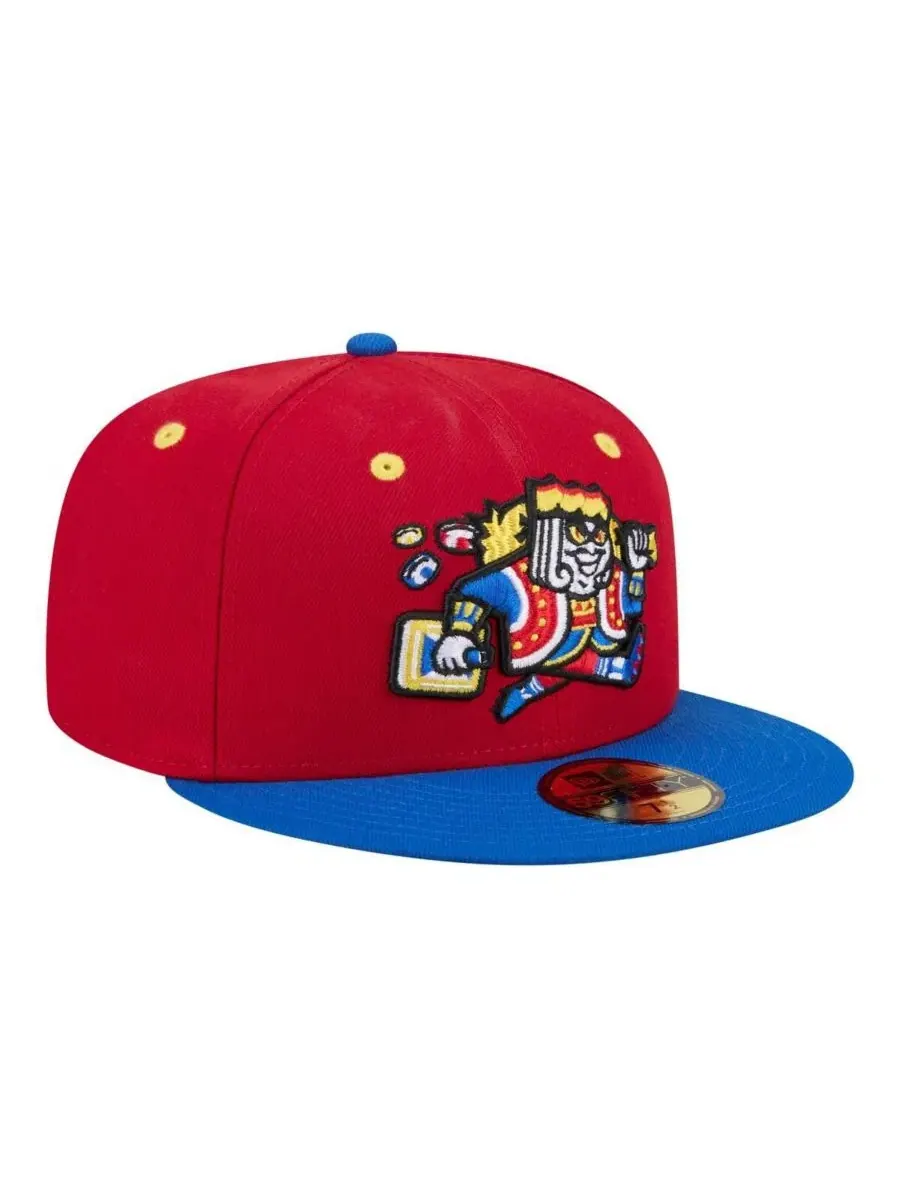 Кепка New Era 59FIFTY с вышивкой, Las Vegas Aviators Minor League Theme Nights — изображение 3 из 5, красный синий