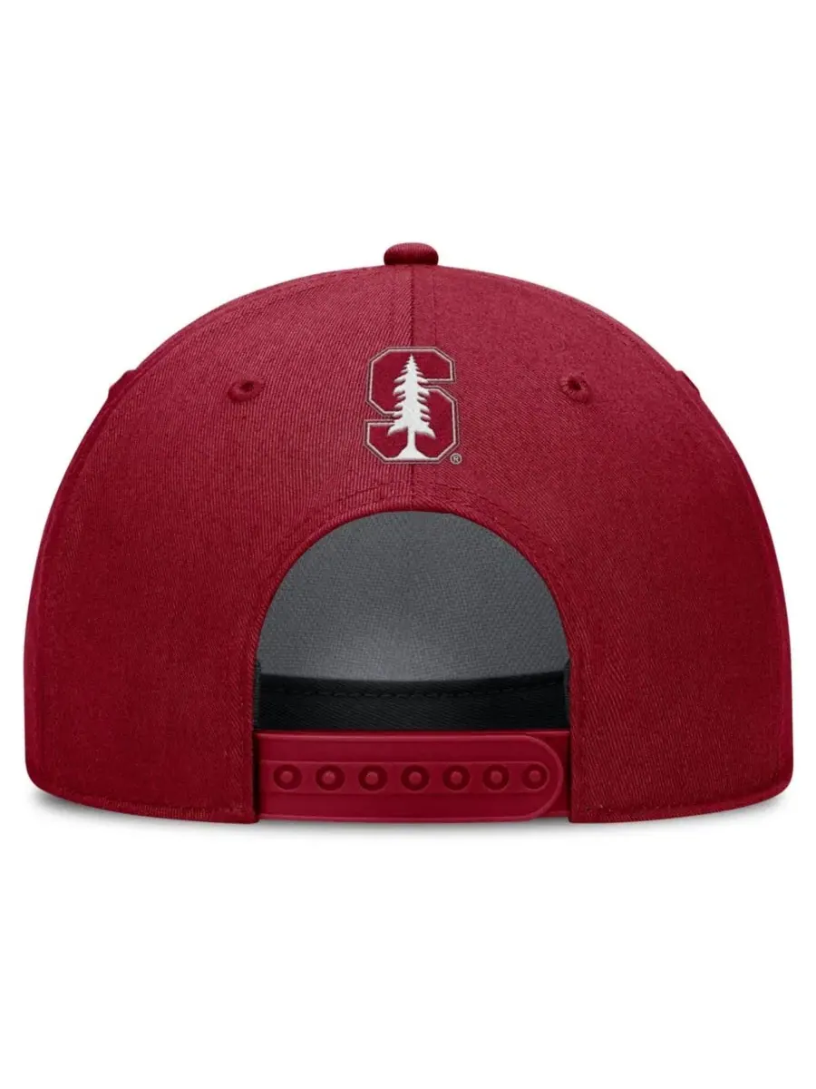 Кепка с вышивкой Stanford Cardinal Rise Campus Nike — изображение 4 из 4, красный