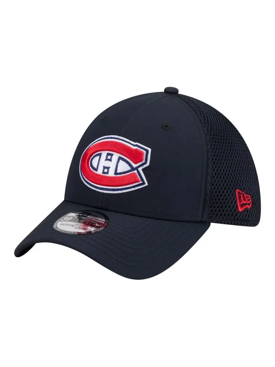 Кепка с вышитым логотипом Montreal Canadiens, 39THIRTY Flex New Era