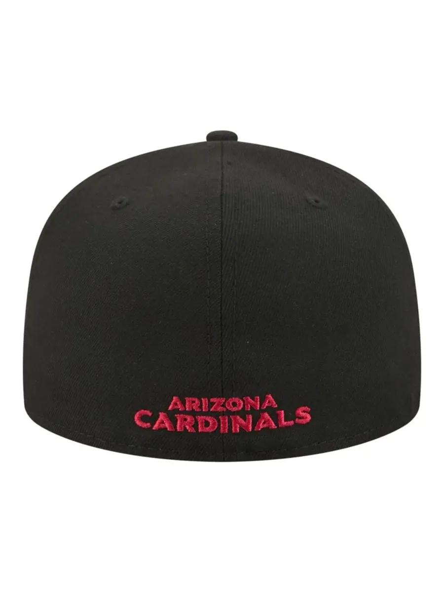 Кепка с высокой тульей и плоским козырьком Arizona Cardinals New Era — изображение 3 из 5, черный