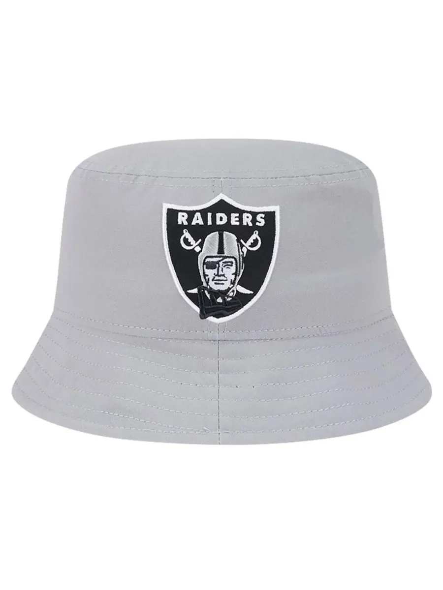 New Era Мужская серая панама в виде шлема команды Las Vegas Raiders