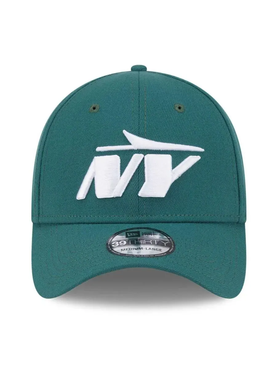 New Era Мужская зеленая кепка New York Jets NFL Standard 39THIRTY Flex Hat — изображение 3 из 4, зеленый