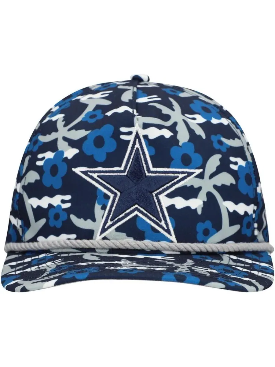 New Era Мужская темно-синяя бейсболка Dallas Cowboys Wakey Wakey Golfer Snapback — изображение 2 из 4, темно-синий