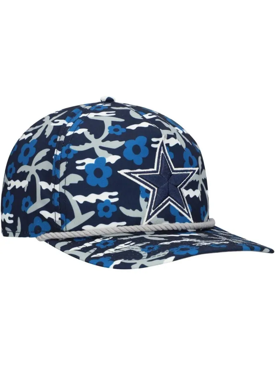 New Era Мужская темно-синяя бейсболка Dallas Cowboys Wakey Wakey Golfer Snapback — изображение 3 из 4, темно-синий