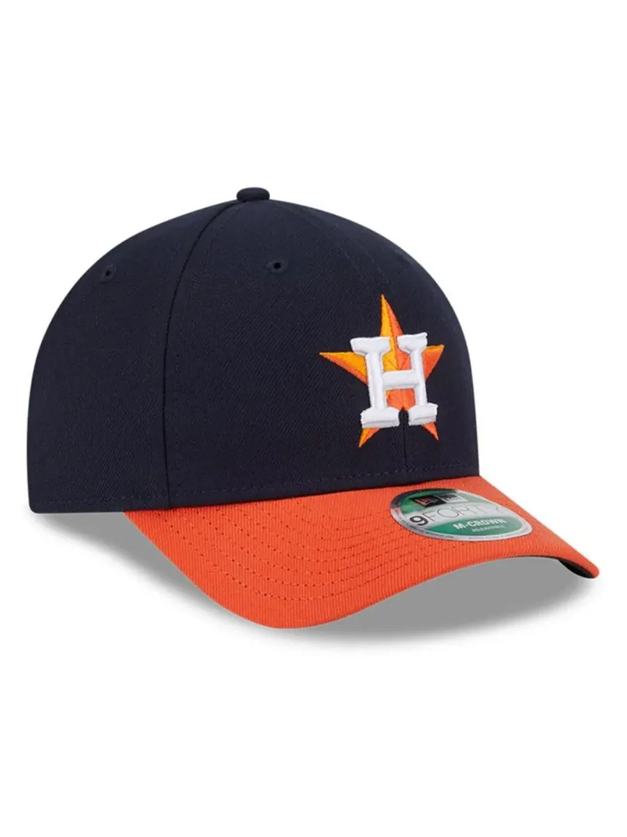 New Era Мужская темно-синяя бейсболка Houston Astros Player Replica 9FORTY с регулируемым размером — изображение 4 из 5
