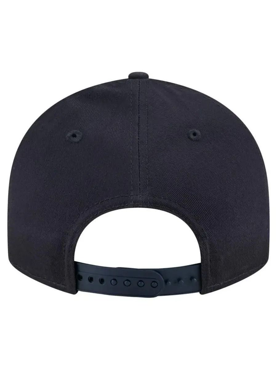 New Era Мужская темно-синяя бейсболка Auburn Tigers Low Profile 9FIFTY Snapback — изображение 4 из 4, темно-синий