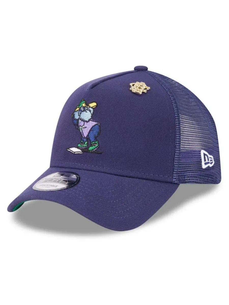 New Era Мужская темно-синяя регулируемая бейсболка Tampa Bay Rays 2025 Big League Chew A-Frame