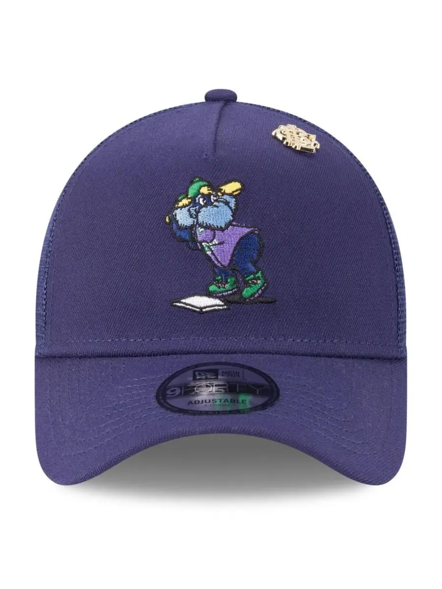 New Era Мужская темно-синяя регулируемая бейсболка Tampa Bay Rays 2025 Big League Chew A-Frame — изображение 2 из 4