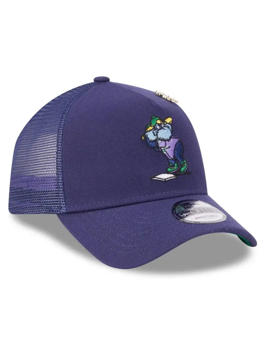 New Era Мужская темно-синяя регулируемая бейсболка Tampa Bay Rays 2025 Big League Chew A-Frame — изображение 3 из 4