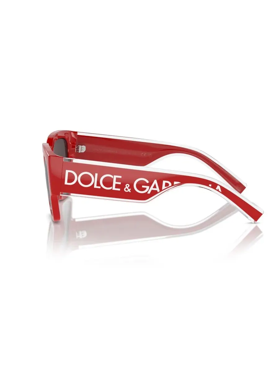 Детские солнцезащитные очки Dx6004 Dolce&Gabbana — изображение 4 из 6, красный