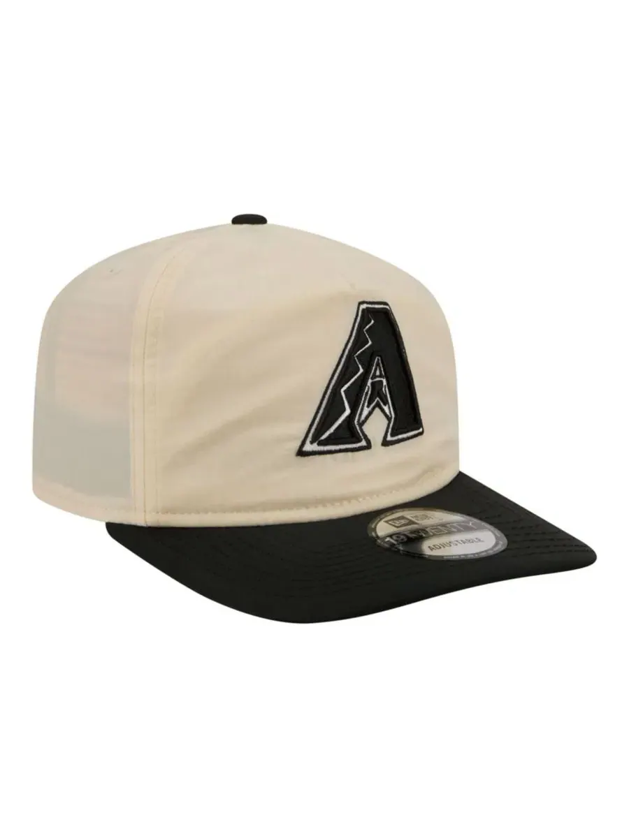 Бейсболка New Era Arizona Diamondbacks Everyday 19TWENTY, регулируемая — изображение 3 из 5, кремовый черный