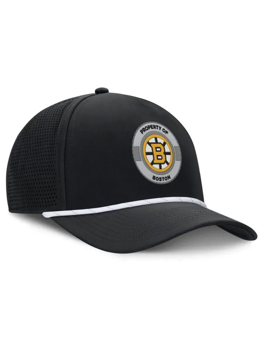 Бейсболка с логотипом Boston Bruins Fanatics — изображение 2 из 3, черный