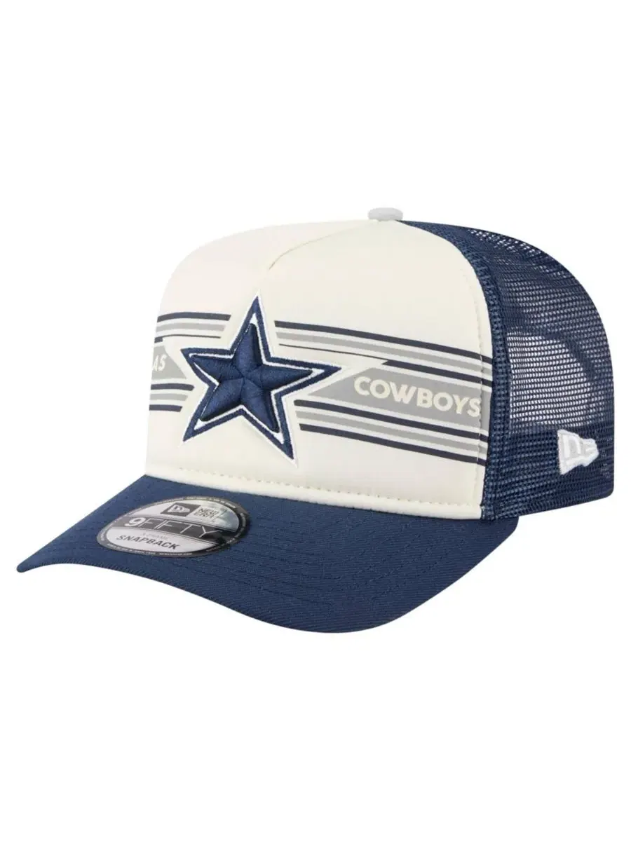 Кепка-снапбек с высокой тульей, с вышитым логотипом команды Dallas Cowboys New Era