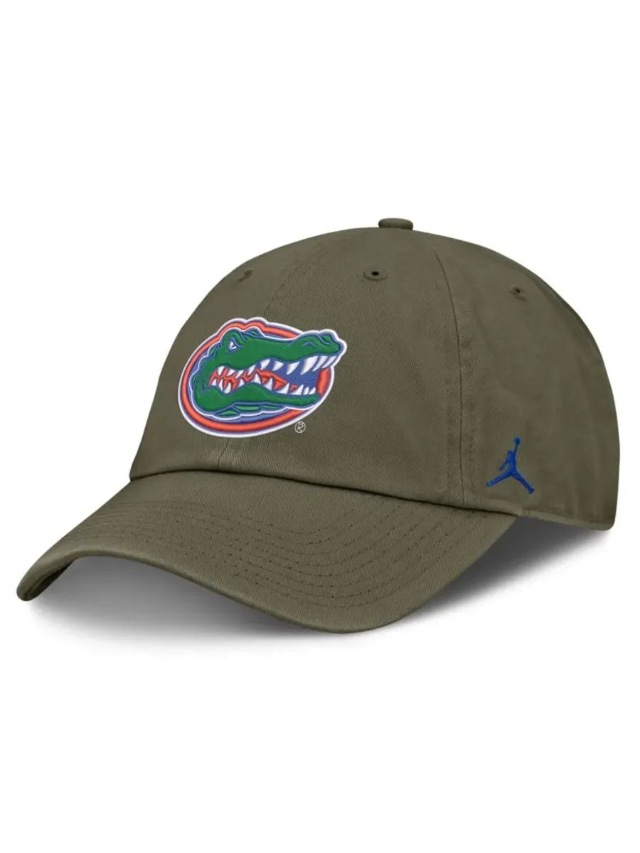 Бейсболка с вышитым логотипом Florida Gators, модель Primetime Club Jordan