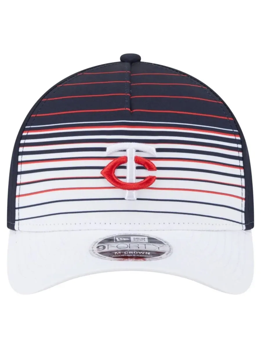 Кепка с вышивкой Minnesota Twins, Gradient 9FORTY M-Crown New Era — изображение 2 из 5, темно-синий