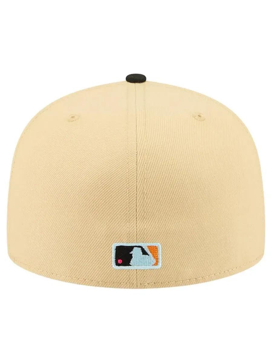Кепка-фиттед с вышивкой Two-Tone Embroidered Visor 59FIFTY New Era — изображение 3 из 5, светлый бежевый