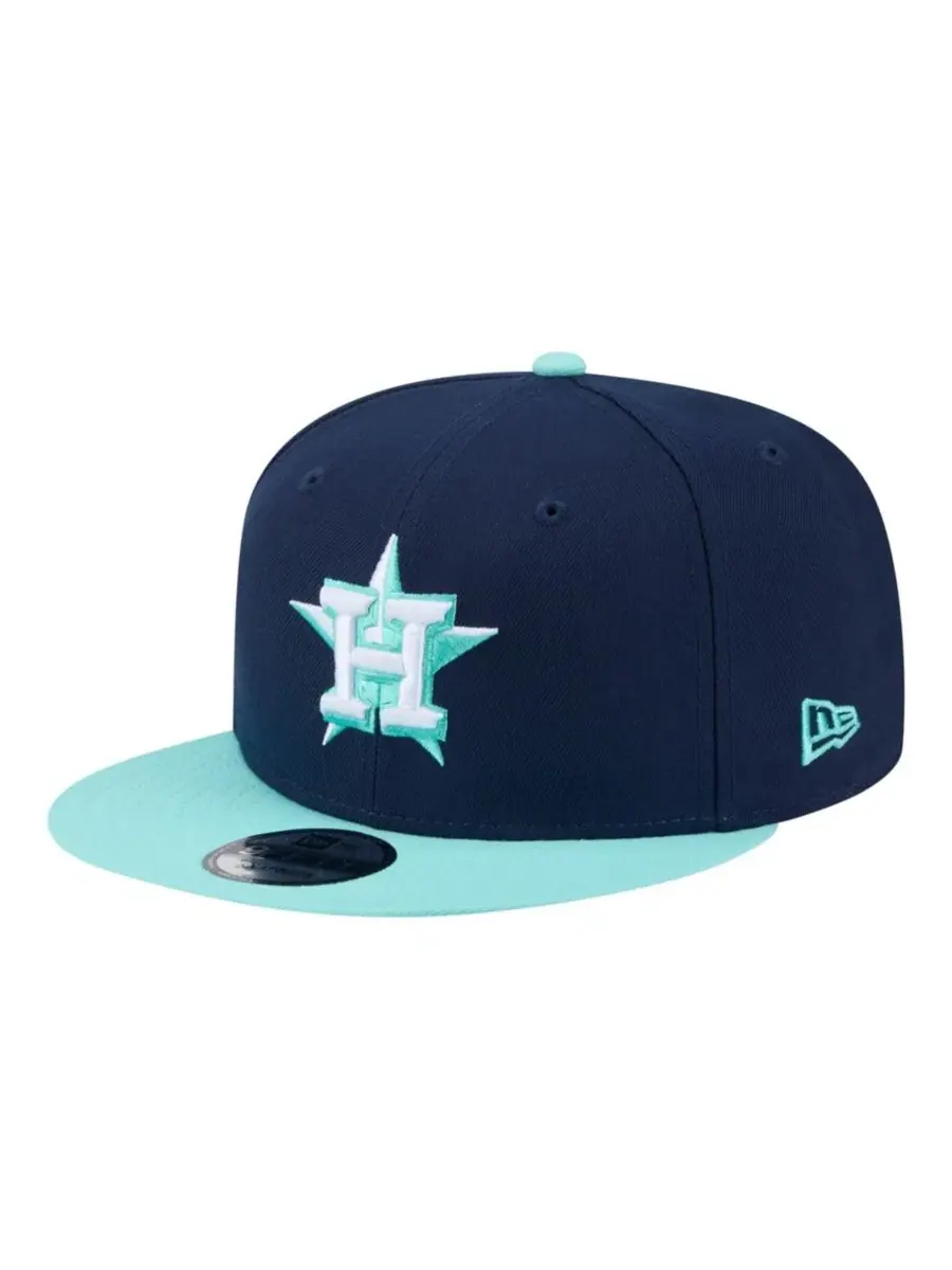 Кепка-снепбек с вышитым логотипом Houston Astros, модель Color Pack 9FIFTY New Era