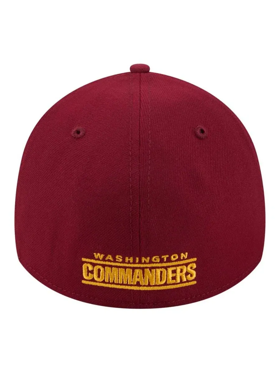Бейсболка New Era Washington Commanders 39THIRTY — изображение 5 из 5, бордовый