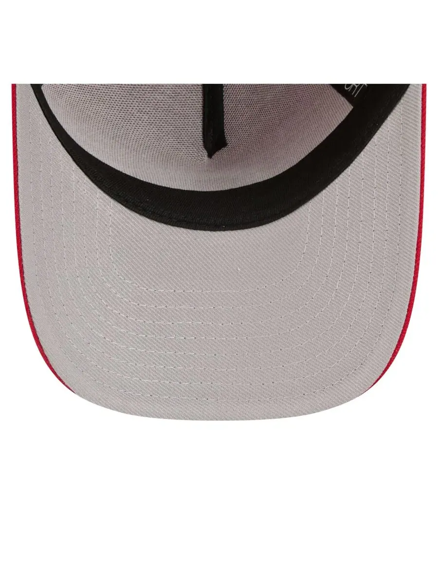 Кепка New Era 9FORTY A-Frame с вышитым логотипом Cincinnati Reds — изображение 5 из 5, красный