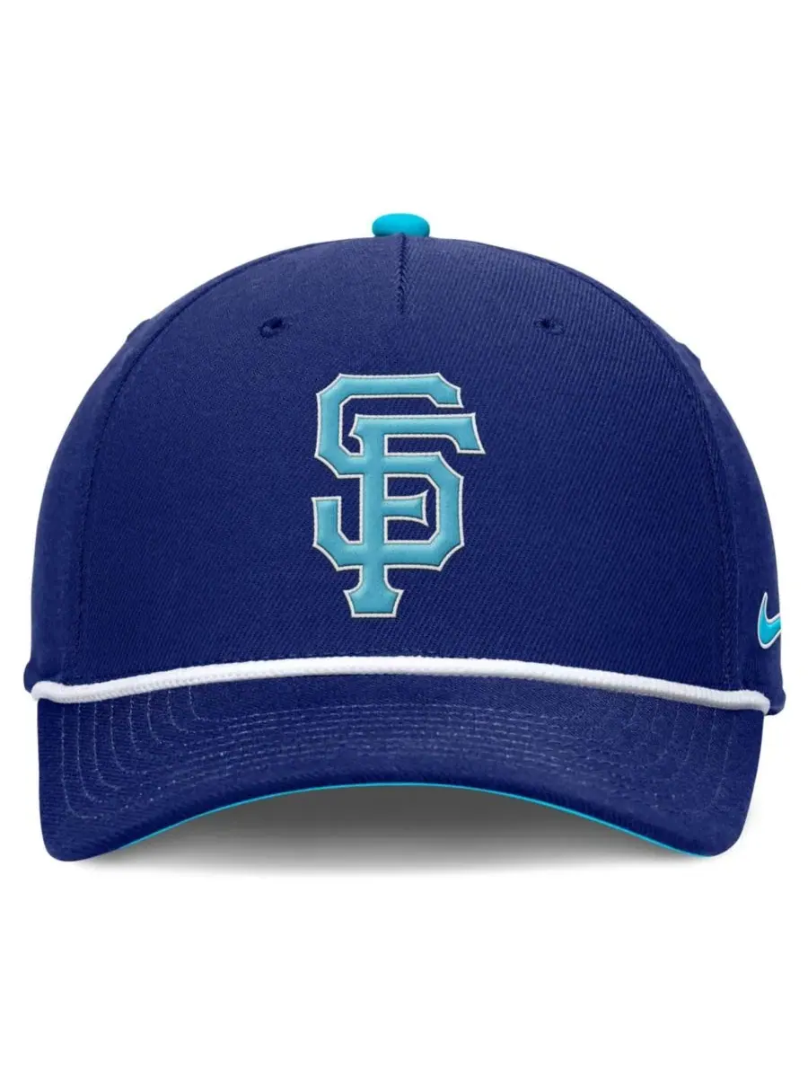 Кепка Nike Rise с вышивкой San Francisco Giants — изображение 2 из 4, королевский