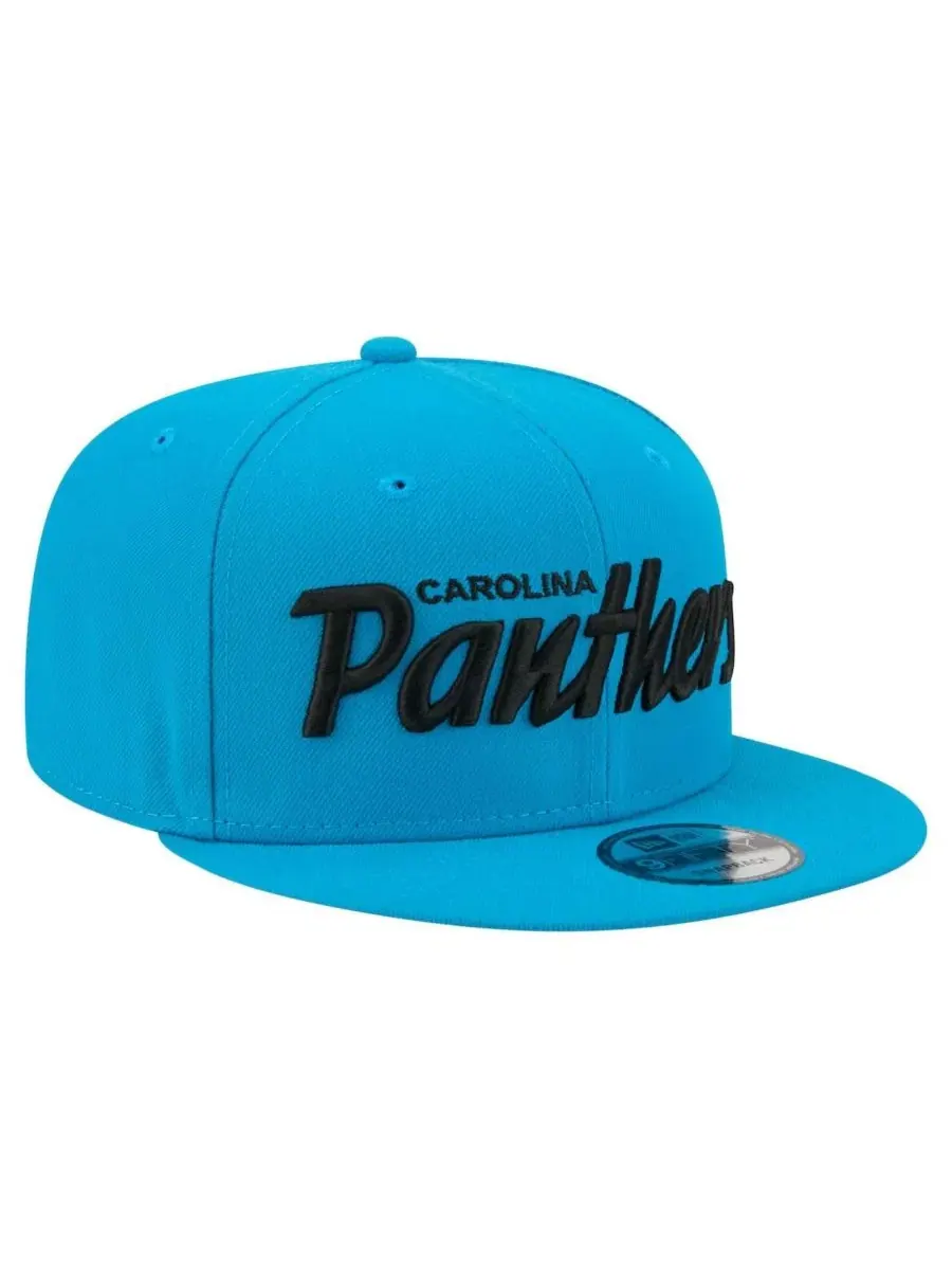 Кепка-снэпбек с вышивкой Carolina Panthers New Era — изображение 3 из 4, синий