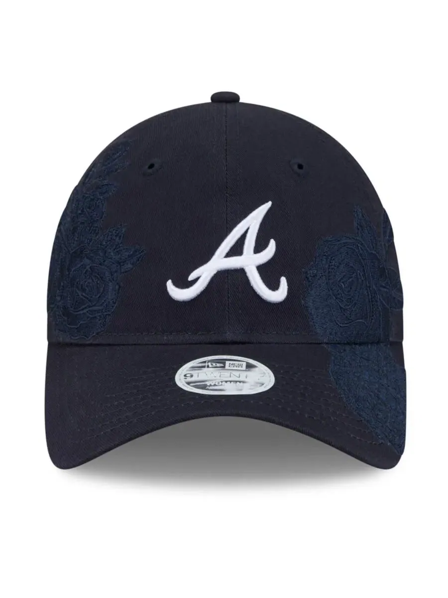 Кепка New Era Atlanta Braves Roses 9TWENTY — изображение 5 из 5, темно-синий