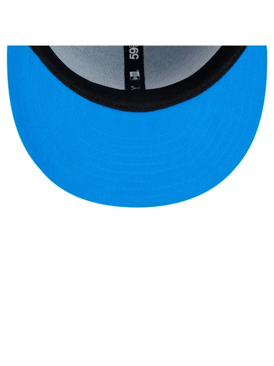 New Era Мужская синяя бейсболка Detroit Lions Omaha Throwback 59FIFTY — изображение 2 из 5, синий
