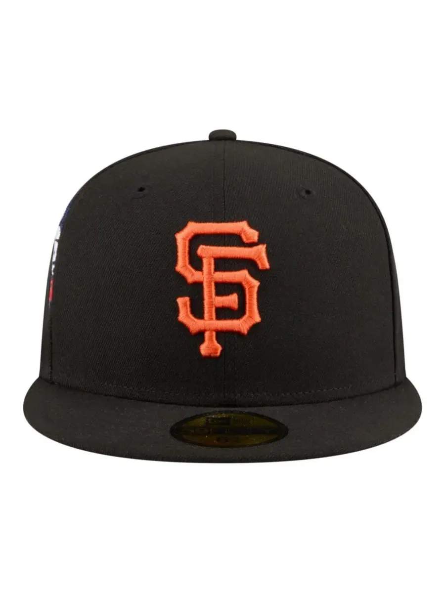 Бейсболка с вышивкой San Francisco Giants New Era — изображение 2 из 5, черный