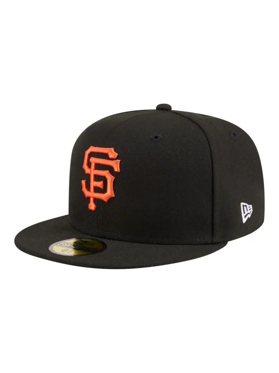 Бейсболка с вышивкой San Francisco Giants New Era — изображение 3 из 5, черный