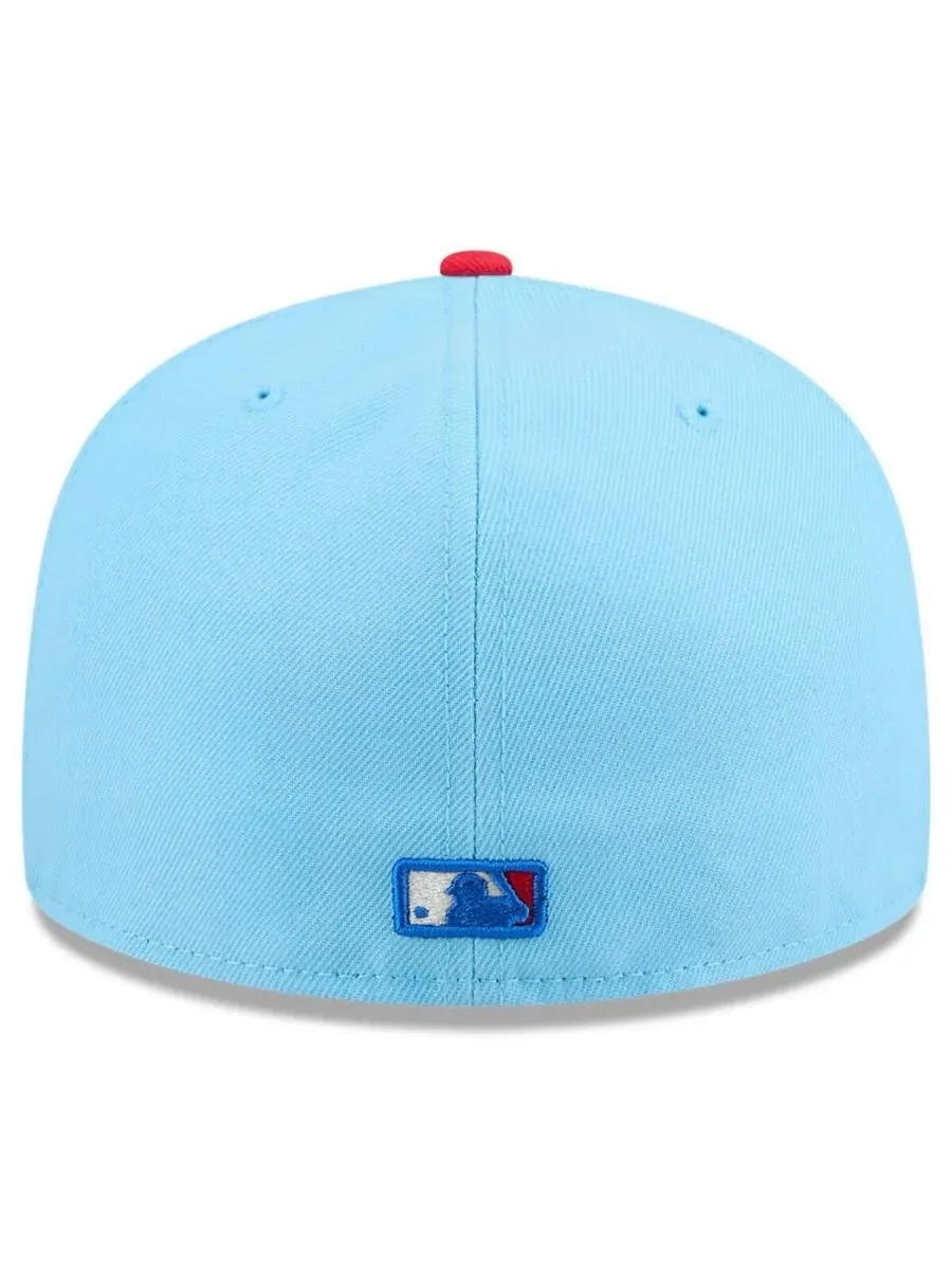 New Era Мужская светло-голубая/красная бейсболка San Diego Padres 2025 Fourth of July 59FIFTY — изображение 2 из 4