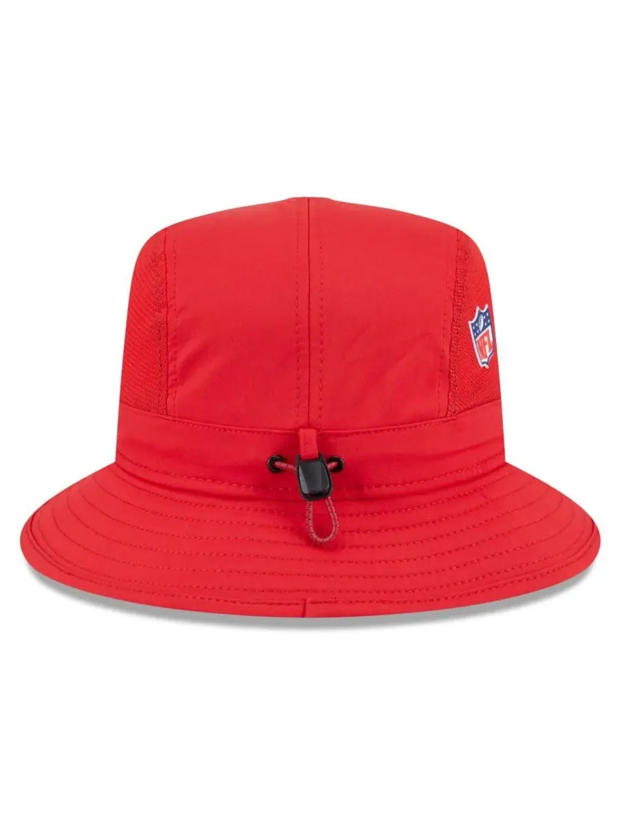 New Era Мужская красная панама Kansas City Chiefs 2025 Sideline — изображение 2 из 5, красный