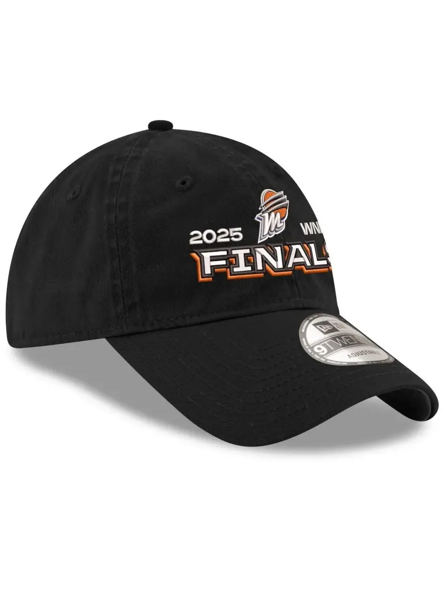 New Era Мужская черная регулируемая кепка Phoenix Mercury 2025 WNBA Finals 9TWENTY — изображение 3 из 4, черный