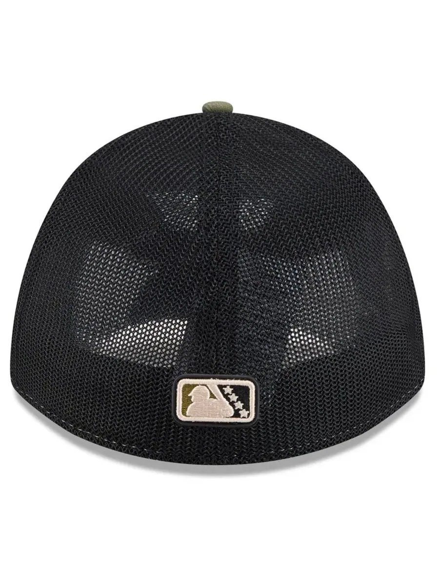 Кепка New Era с вышивкой San Francisco Giants — изображение 4 из 5, оливковый