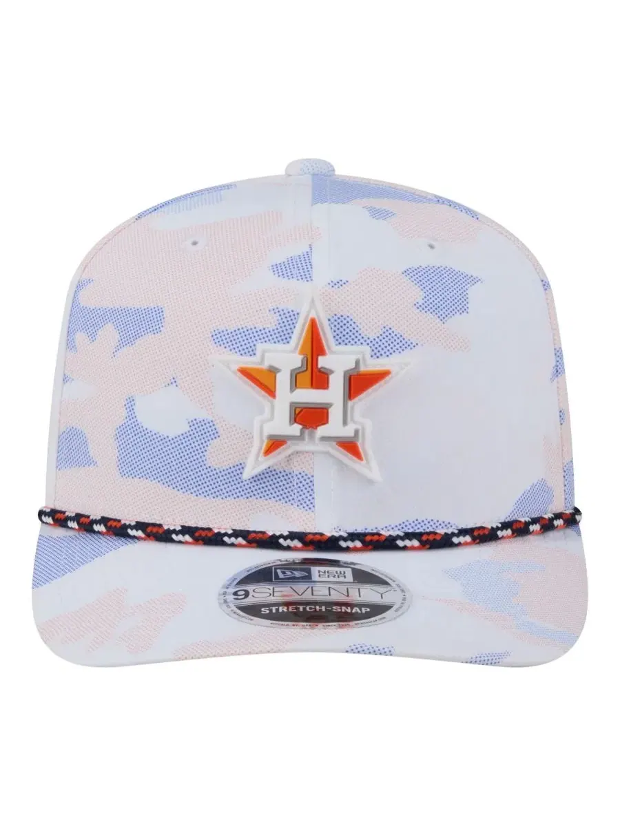 Кепка с козырьком Camo Rope 9SEVENTY New Era — изображение 2 из 5, белый