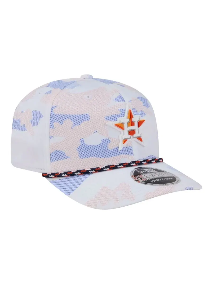 Кепка с козырьком Camo Rope 9SEVENTY New Era — изображение 3 из 5, белый