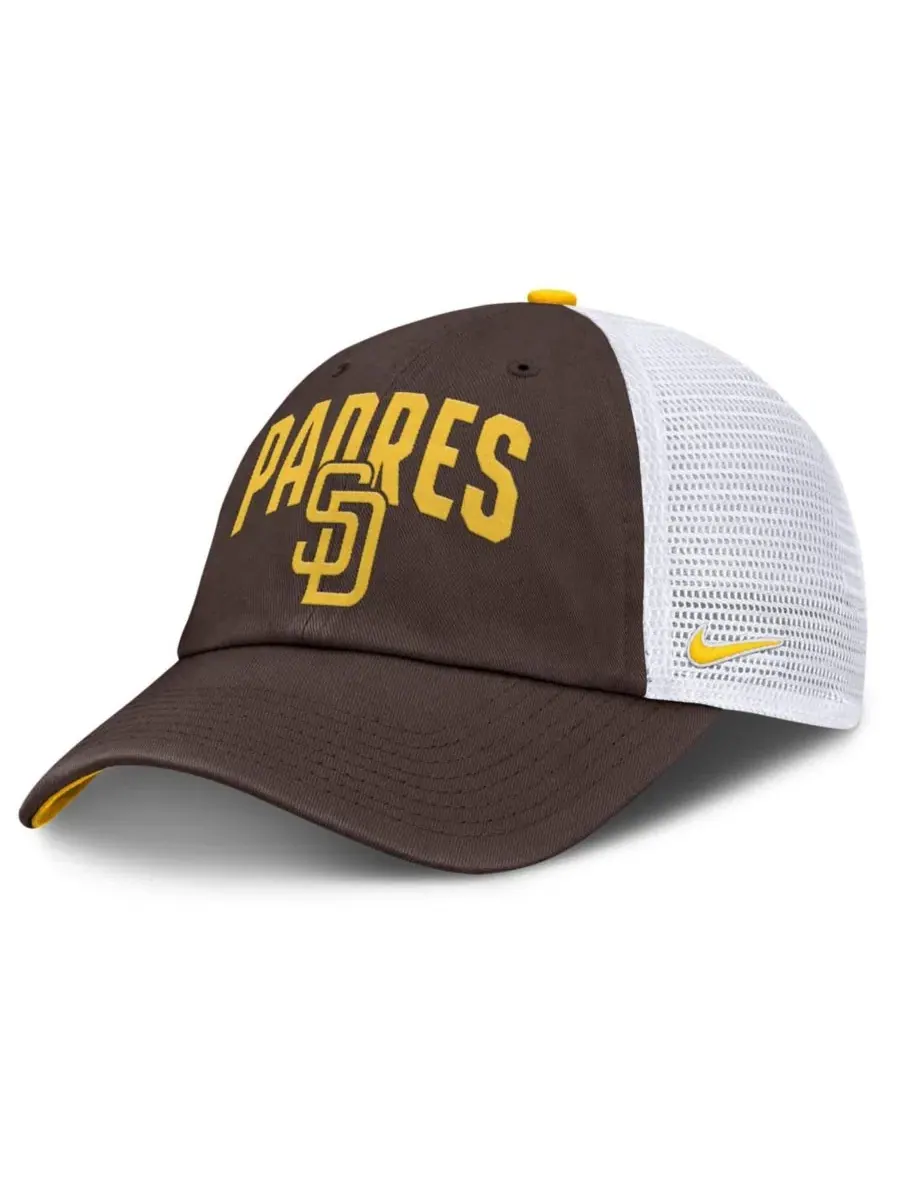 Кепка-тракер с вышитым логотипом San Diego Padres Nike