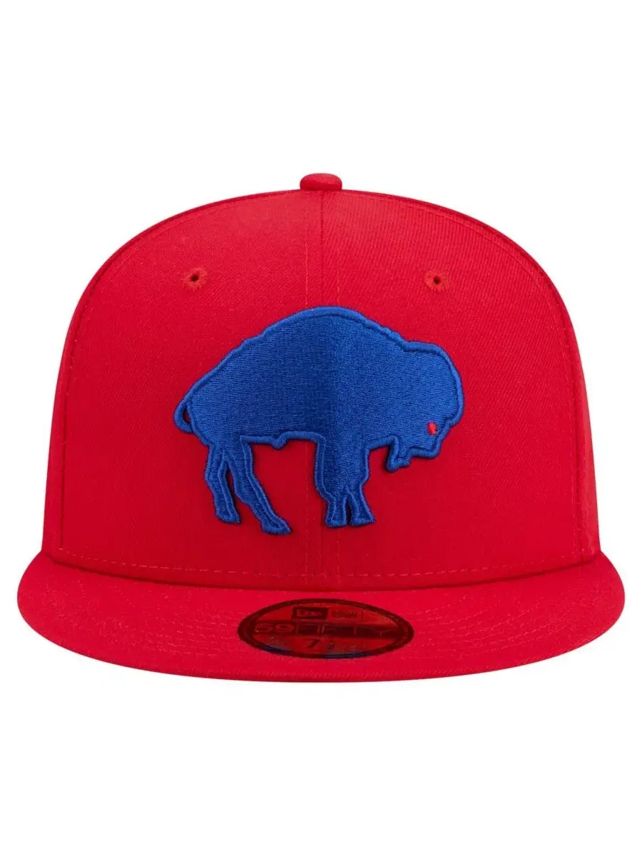 Кепка New Era 59FIFTY с вышивкой Buffalo Bills — изображение 2 из 5, красный