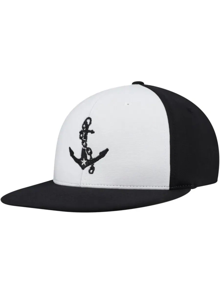 Кепка Flex Hat с вышитым логотипом Vanderbilt Commodores Uscape Apparel — белый
