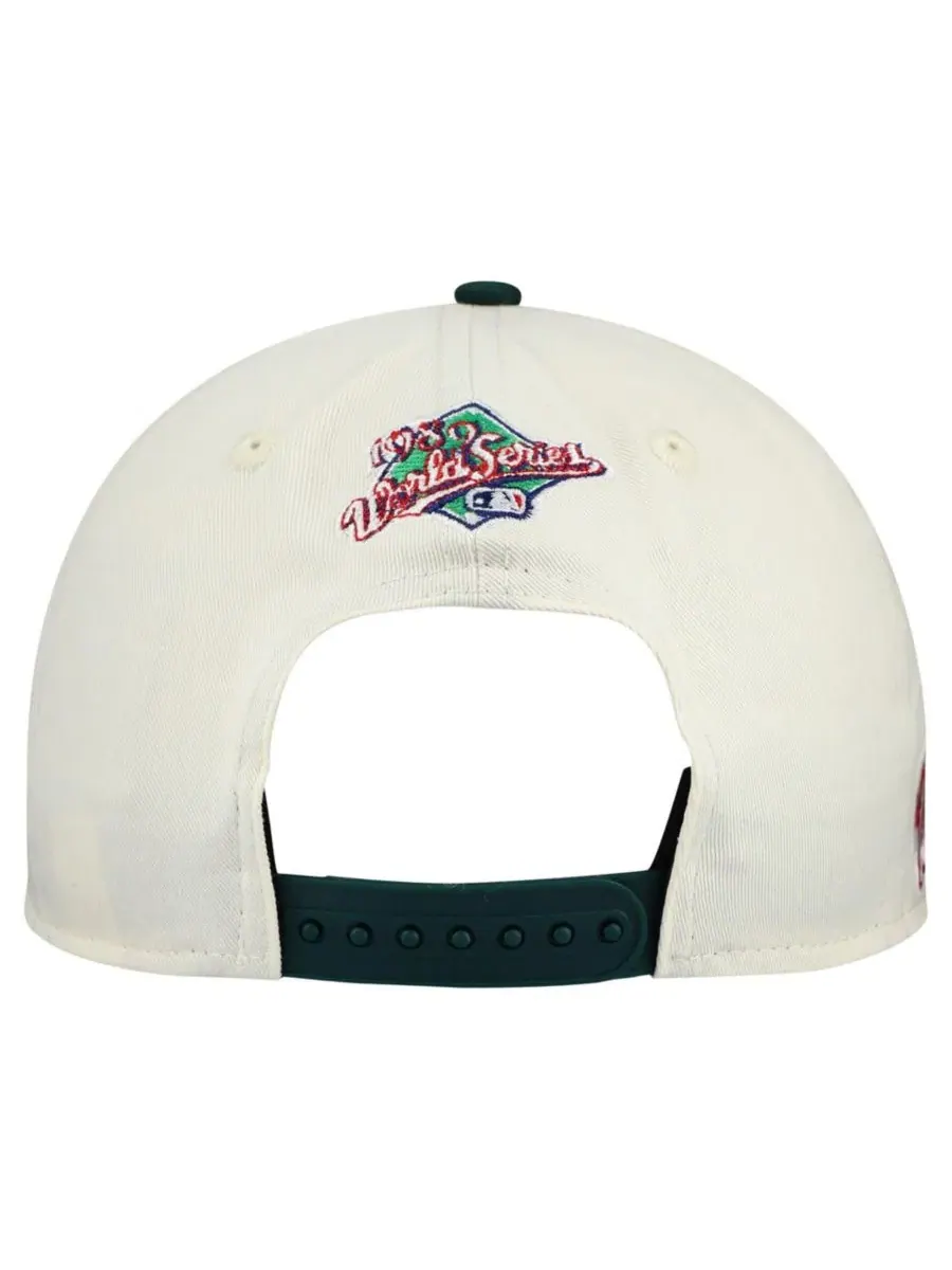 Бейсболка с высокой тульей Oakland Athletics World Series 9FORTY M-Crown A-Frame New Era — изображение 3 из 4